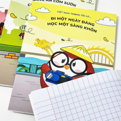 Tập Học Sinh Việt Nam Trong Tôi Là - Miền Nam - 4 Ô Ly - 96 Trang 60gsm - The Sun 03