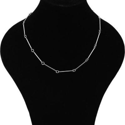 Vòng cổ bằng thép không gỉ phần thanh dài chuỗi vòng cổ xương đòn unisex