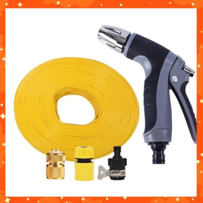 Bộ dây và vòi xịt rửa xe tưới cây tăng áp 20M(cút đồng nối 713-1) 206817 