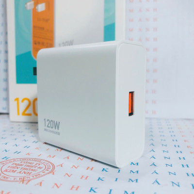 Củ sạc nhanh 120W LI-TOP AC12, chứng nhận 3C tiêu chuẩn quốc gia, bảo hành hàng chính hãng 12 tháng, được dùng thử 30 ngày