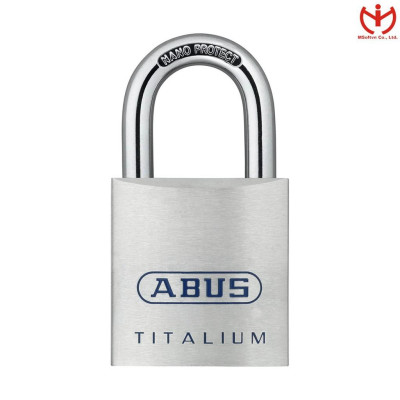 Ổ khóa ABUS 80TI/50 thân TITALIUM rộng 50mm chìa răng cưa - MSOFT