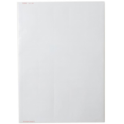 Decal Dán Tomy A4 Số 140