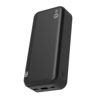 Sạc dự phòng 9FIT Pro 20,000mAh /3.7V Li-Polymer - 9PP20K04B, hỗ trợ sạc nhanh - Hàng chính hãng