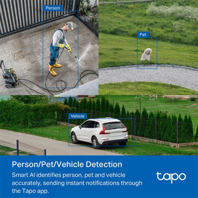 Camera ngoài trời TP-Link Tapo Outdoor Pan/Tilt Home Security Wifi 3K C530WS - Hàng chính hãng