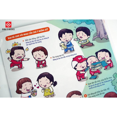 Sách - Kỹ Năng Sống Đầu Đời - Cho Trẻ 3 - 6 Tuổi - Combo 5 Cuốn - Đinh Tị Books