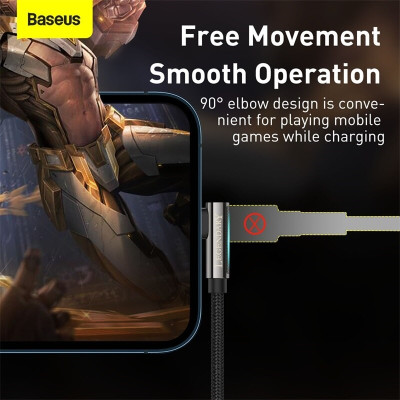 Cáp sạc Baseus legend Series CATCS 2.4A, Fast Charging USB to IP - Hàng Chính Hãng