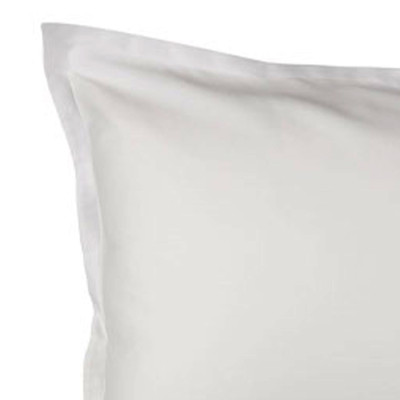 Vỏ gối cotton sateen | JYSK Sally | trắng | R50xD70cm