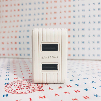 Bộ Sạc nhanh Koracell 2.4A cổng Micro (có 2 cổng USB) Hàng Chính Hãng