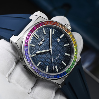 Đồng hồ nam chính hãng IW Carnival IW716G-1 ,Kính sapphire,chống xước,Chống nước30m,BH24 tháng,Máy điện tử(pin),dây da