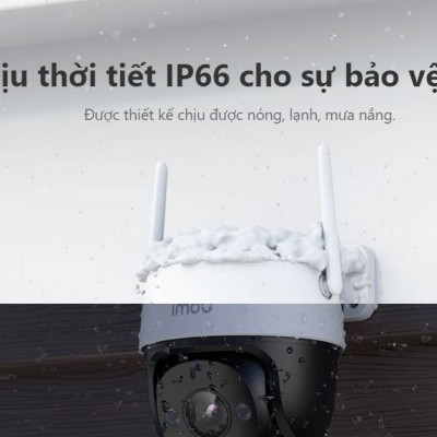 Camera Ngoài Trời IMOU Cruiser SE S31FEP 3mpx 2K / S51FEP 5mpx 3K Siêu Nét, Đàm Thoại 2 Chiều, Chống Nước IP66, Đèn Màu Ban Đêm - Hàng Chính Hãng