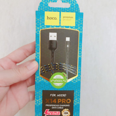 Dây sạc cổng Micro usb HOCO X14 PRO dài 2m - Hàng chính hãng giao màu ngẫu nhiên
