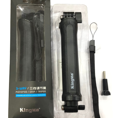 Gậy 3 Way Kingma for Gopro-Hàng chính hãng