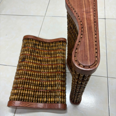 Gối Công Thái Học - Gối Hạt Gỗ Bách Xanh Cao Cấp ( video , hình thật ) 