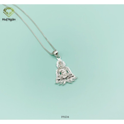 Dây chuyền bạc Ý 925 Huệ Ngân - Phật Bà Quan Âm Bồ Tát PP1534