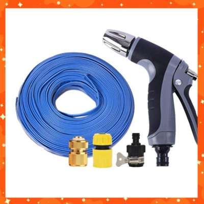 Bộ dây và vòi xịt rửa xe tưới cây tăng áp 20M(cút đồng nối 713-1) 206817 