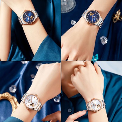 Đồng hồ nữ chính hãng KASSAW K1009-1 chống nước 50m ,chống xước ,kính sapphire ,100% hàng mới,Bảo hành 24 tháng