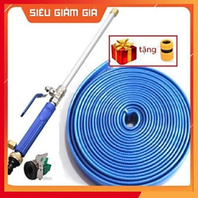 Bộ Dây và Vòi Phun Xịt Nước Rửa Xe,Tưới Cây Tăng Áp Lực Nước Loại 15m 657621
