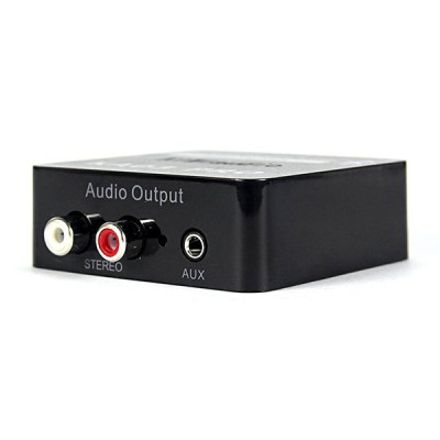 Bộ chuyển đổi âm thanh từ Optical sang Analog KIWI KA03 Pro hỗ trợ Bluetooth - Hàng chính Hãng