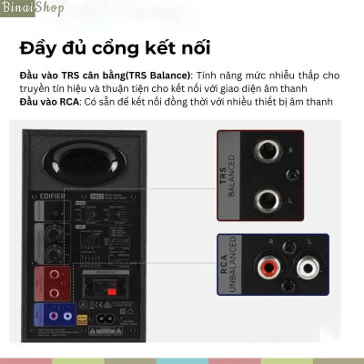 Edifier MR3 - Loa Kiểm Âm Hi-Res Audio, Bluetooth 5.4, Công Suất 36W Cho Sản Xuất Âm Thanh, Nghe Nhạc- Hàng chính hãng