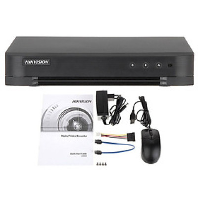 Đầu ghi Camera 5.0Mb hikvision hỗ trợ 6 loại camera: HDTVI 5MP/HDCVI/AHD , Analog camera ,cam IP. Số kênh 4-8-16. 7204HUHI, -7208HUHI , 7216HUHI . Hàng chính hãng.