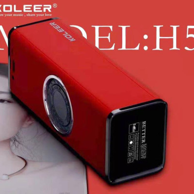 Loa bluetooth KOLEER bass căng đét - Đẳng cấp vượt trội - Âm thanh hay, trầm, ấm, kiểu dáng đẹp - Hàng chính hãng