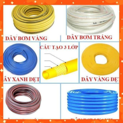Bộ dây và vòi xịt rửa xe tưới cây tăng áp 20M(cút đồng nối 713-1) 206817 