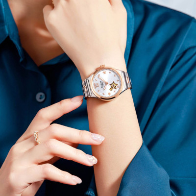 Đồng hồ nữ chính hãng KASSAW K1009-1 chống nước 50m ,chống xước ,kính sapphire ,100% hàng mới,Bảo hành 24 tháng