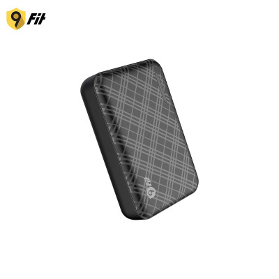 Sạc dự phòng 9FIT Lite 10,000mAh /3.7V Li-Polymer - 9PL10K03B, hỗ trợ sạc nhanh - Hàng chính hãng