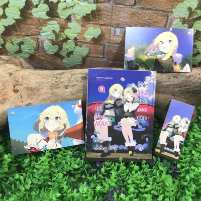 Sách - Diệt Slime Suốt 300 Năm - Tôi Lever Max Lúc Nào Chẳng Hay 9 (Kèm Bookmark, Postcard)