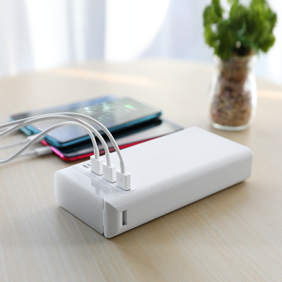 Pin Sạc Dự Phòng Dành Cho Hoco J62, Dung Lượng 30.000mAh, Có Đèn LED, Chất Liệu ABS Và PC Chống Cháy, An Toàn Khi Sử Dụng - Hàng Chính Hãng