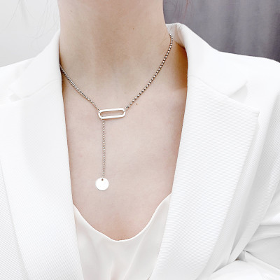 Dây chuyền thời trang nữ titan không gỉ ấn tượng