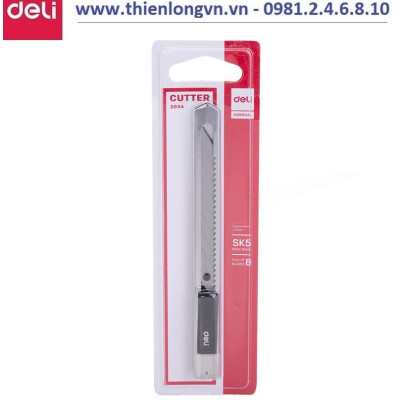 Dao trổ 30 độ inox Deli 2034