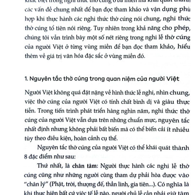 Sách - Thờ Cúng Cổ Truyền Việt Nam - Nghi Lễ Và Thực Hành Nghi Lễ