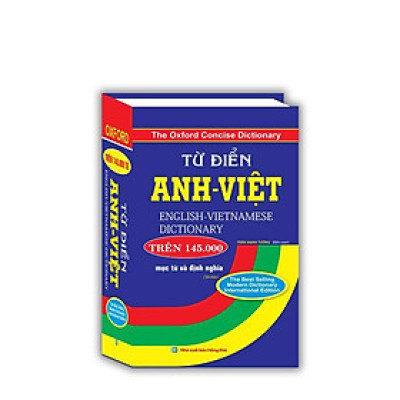 Sách - Từ Điển Anh - Việt Trên 145.000 Mục Từ Và Định Nghĩa - Bìa Cứng - Minh Thắng