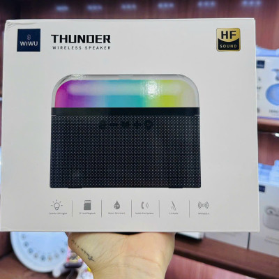 LOA WIWU THUNDER P60 CHO CÁC THIẾT BỊ KẾT NỐI BLUETOOTH, ÂM THANH NỔI, CÓ THỂ THAY ĐỔI MÀU SẮC - HÀNG CHÍNH HÃNG