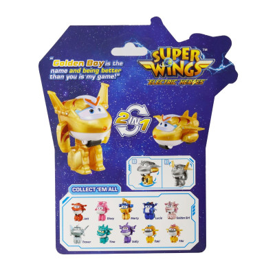 Đồ Chơi Robot Biến Hình Cỡ Nhỏ Golden Tốc Độ SUPERWINGS YW780031
