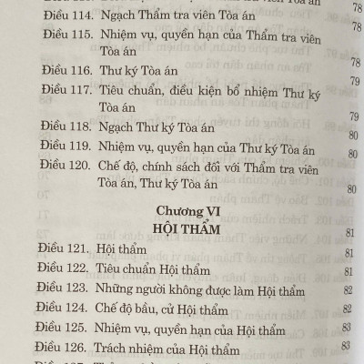 Luật Tổ Chức Toà Án Nhân Dân ( Sửa Đổi, Bổ Sung Năm 2025)