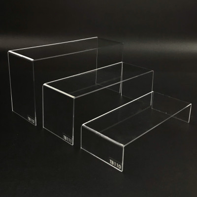 Kệ trưng bày mica 3 mặt uốn Enter TB112 200x80x120mm mica dày 2mm, Kệ livestream, Kệ mica chữ U trong suốt để đồ đa năng (20)
