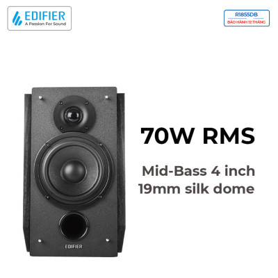 Loa bluetooth Edifier R1855DB Active 2.0 công suất 70W kết nối loa siêu trầm Hàng chính hãng