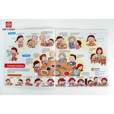 Sách - Kỹ Năng Sống Đầu Đời - Cho Trẻ 3 - 6 Tuổi - Combo 5 Cuốn - Đinh Tị Books