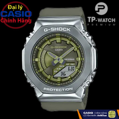 Đồng Hồ Nữ Dây Nhựa Casio G-Shock GM-S2100-3ADR Chính Hãng - GM-S2100-3A