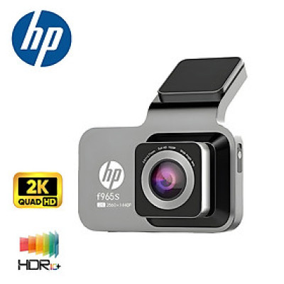 Camera hành trình ô tô độ phân giải 2K, Wifi, UHD thương hiệu HP F965S - Hàng nhập khẩu