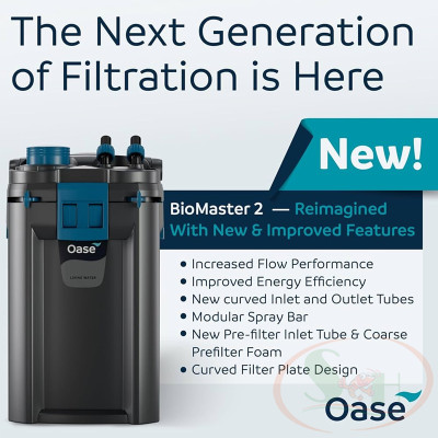 Lọc thùng Oase BioMaster 2 Filter 250 / 350 / 600 / 850 cao cấp bể thủy sinh cá tép cảnh