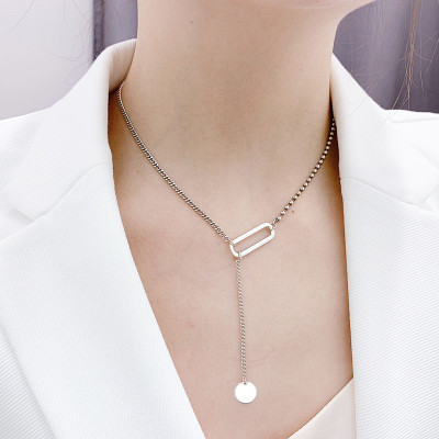 Dây chuyền thời trang nữ titan không gỉ ấn tượng
