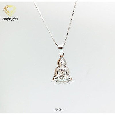Dây chuyền bạc Ý 925 Huệ Ngân - Phật Bà Quan Âm Bồ Tát PP1534