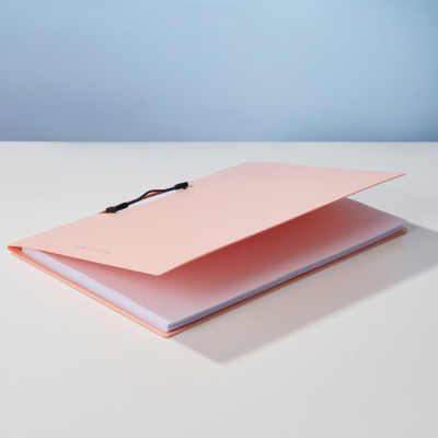 Bìa kẹp tài liệu trình ký ngang nhựa PP, A4, thương hiệu AO+