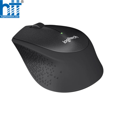 Chuột không dây Logitech M331 (USB/Màu đen-xám) - Hàng Chính Hãng