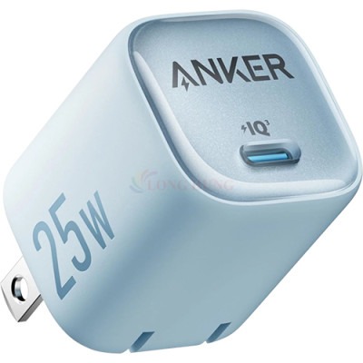 Cốc sạc Anker Zolo 1Type-C 25W PIQ 3.0 A2656 - Hàng chính hãng