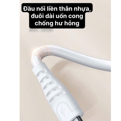 Dây sạc LI-TOP LX33 chân L (hộp giấy), dòng điện 5V- 3A, Kim Ánh cho dùng thử 30 ngày, hàng chính hãng 