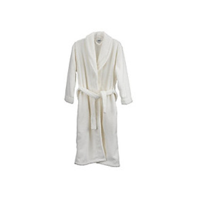 Áo choàng tắm | JYSK Nitta | microfiber | trắng | S/M